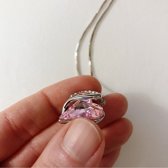 Leafael Infinity Love Heart Pendant Chain Necklace - Picture 11 of 12